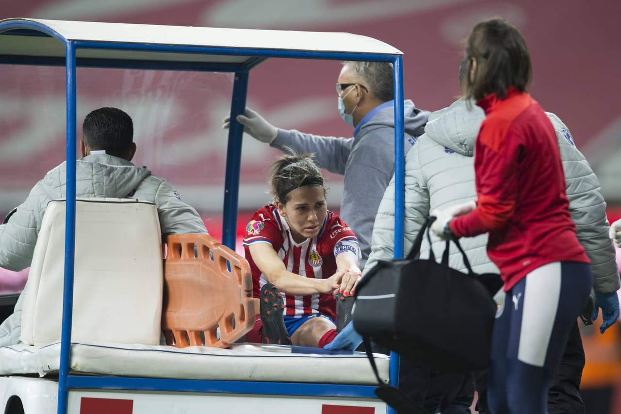 Descartan lesión a la capitana de Chivas Femenil