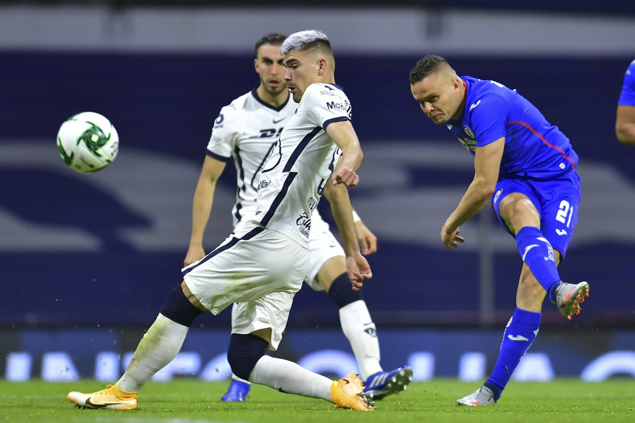 Con doblete de Luis Romo, gol de Rafael baca y gol de Roberto Alvarado, Cruz Azul golea a los Pumas y se queda a centímetros de la final del torneo.