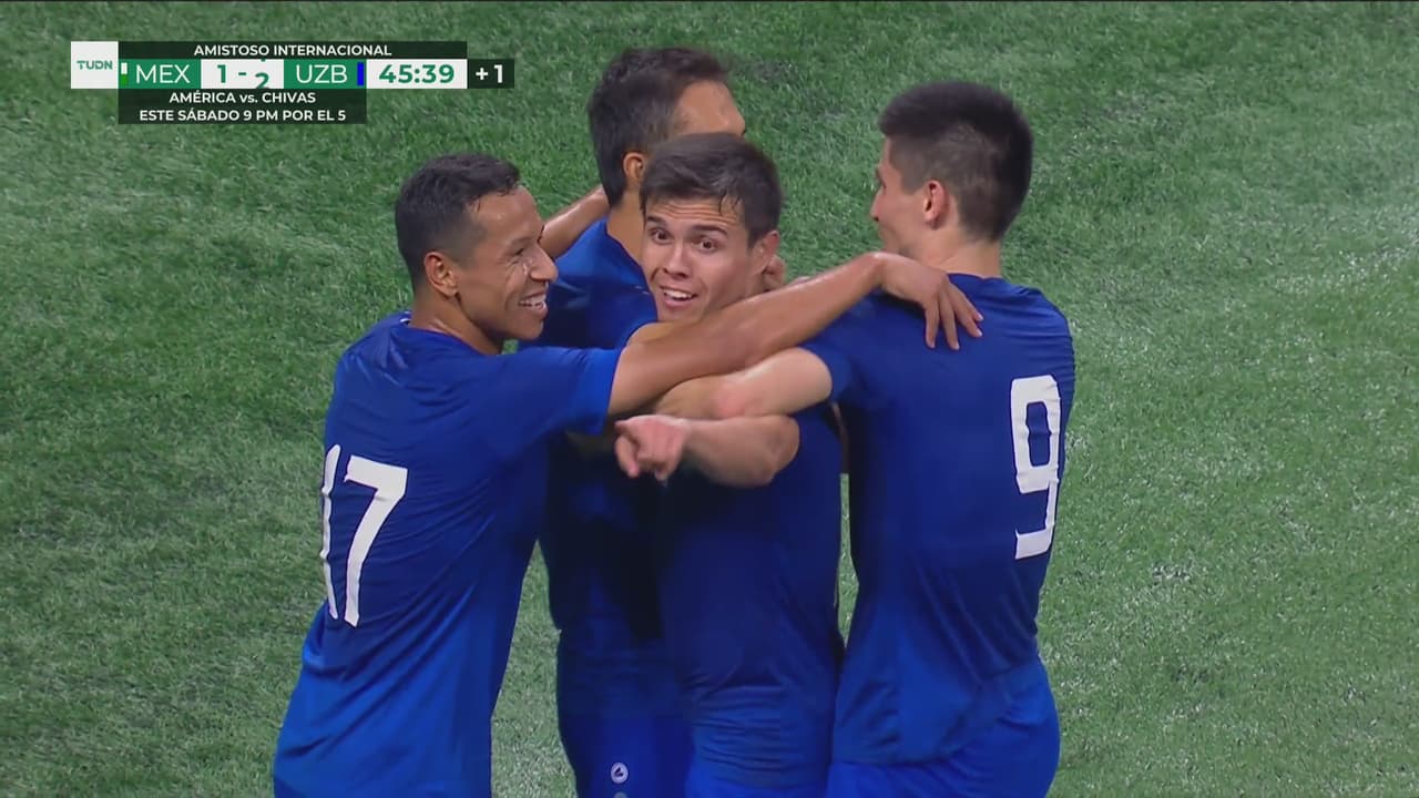 ¡Uzbekistán canta el segundo! Azizbek cierra la pinza para el 1-2
