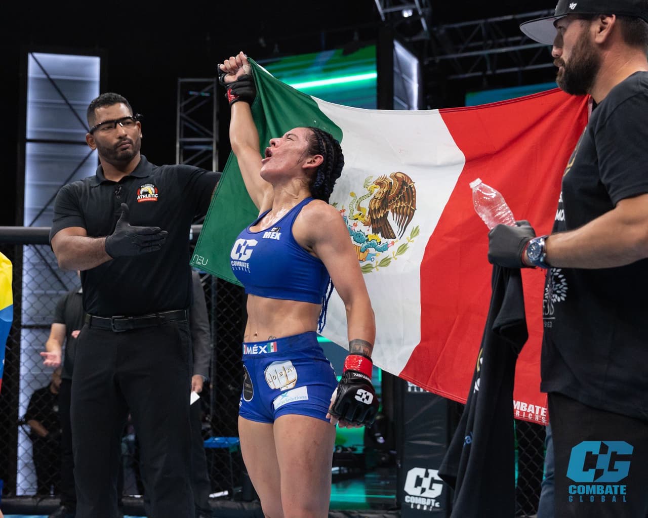 ¡Aulló la Loba! Lucero Acosta domina a Celimen en Combate Global