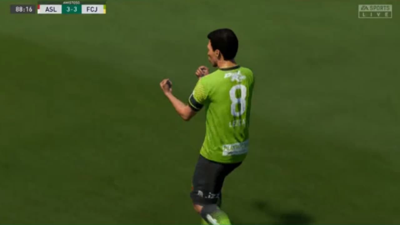 Antonio Portales y Marco Canales igualaron a tres tantos en el torneo de futbol virtual.