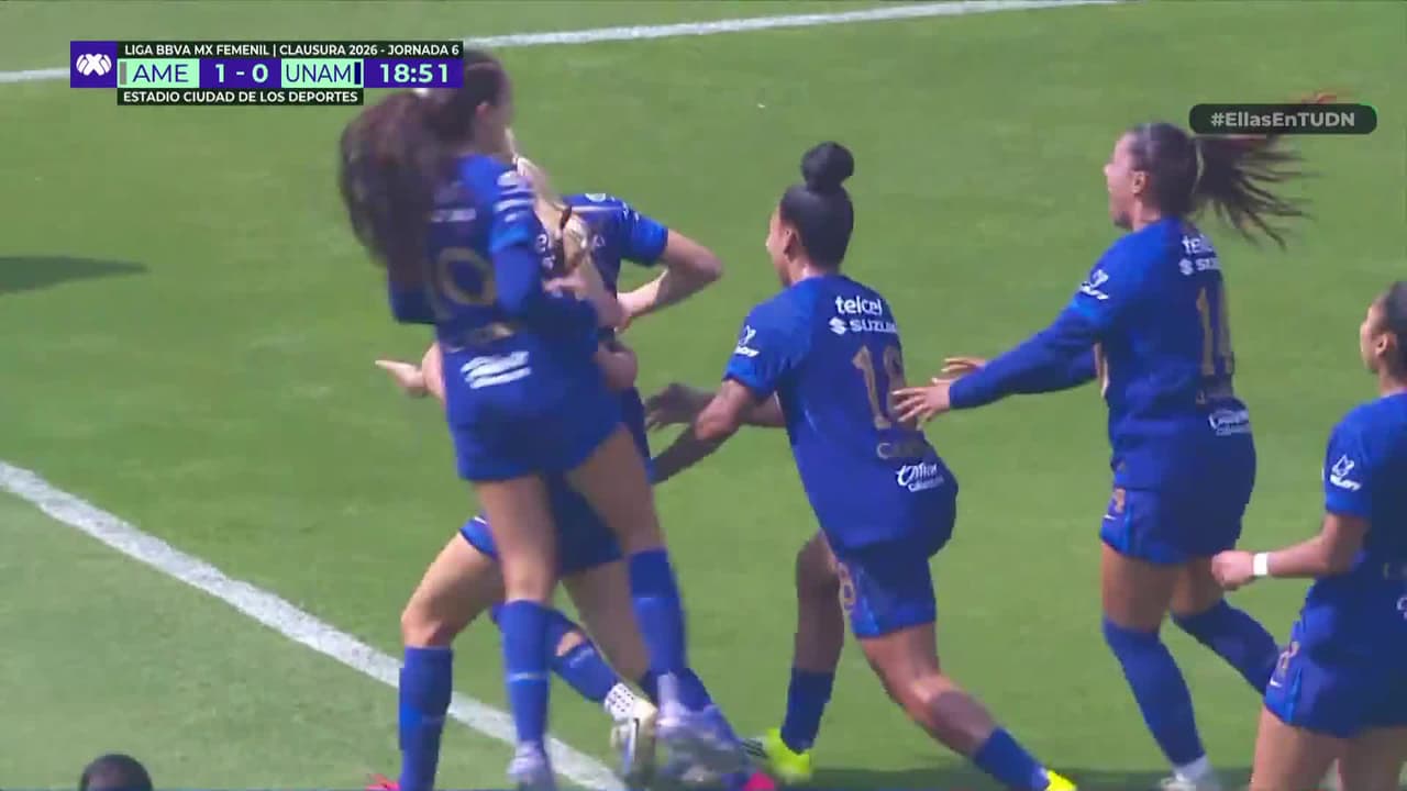 ¡Golazo de Hix! Mala salida de Paños y la delantera universitaria no falla