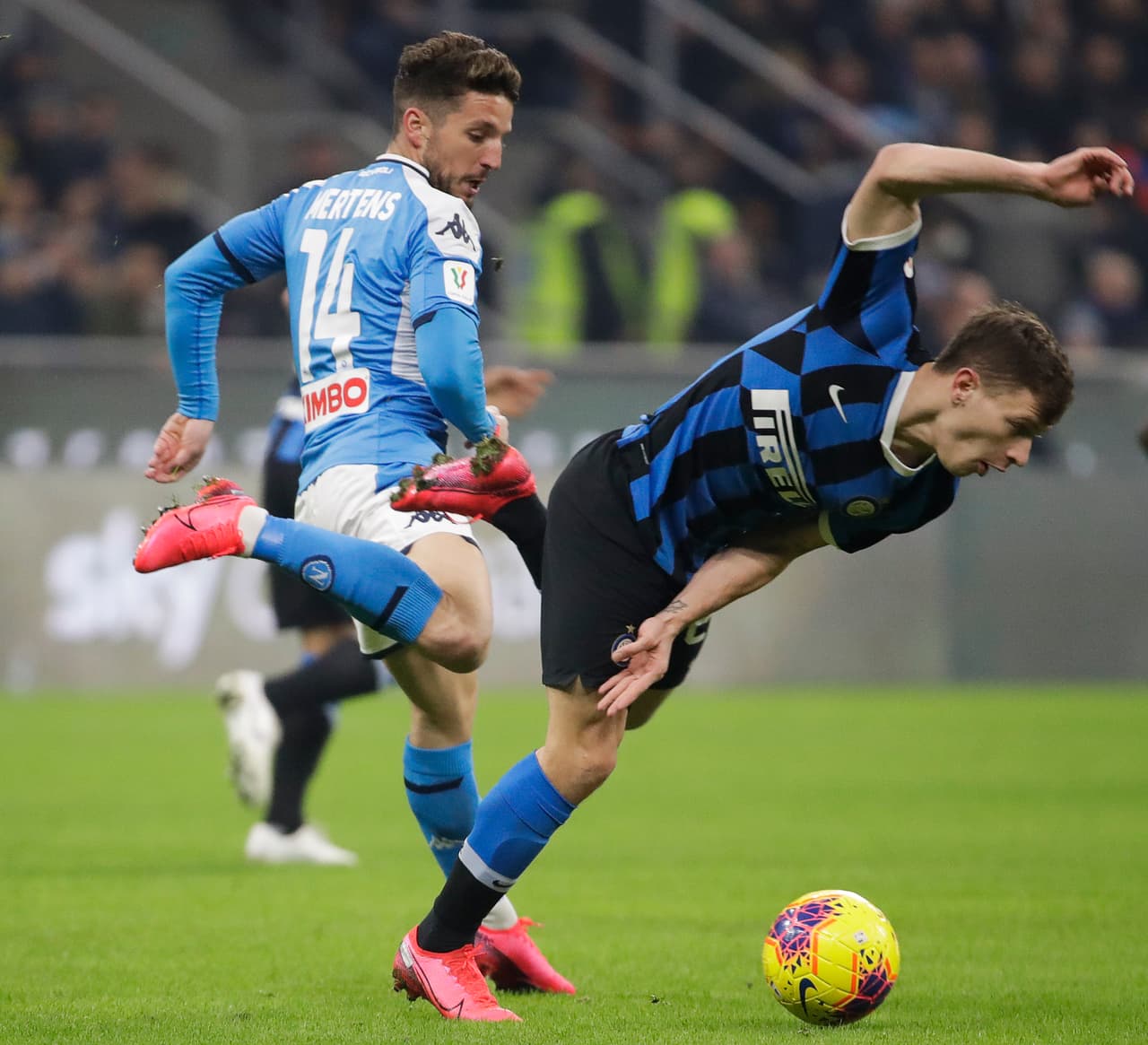 El primer capítulo de la Copa Italia fue para el Napoli que se impuso por la mínima ante el Internazionale. La vuelta se disputará en el Estadio San Paolo.
