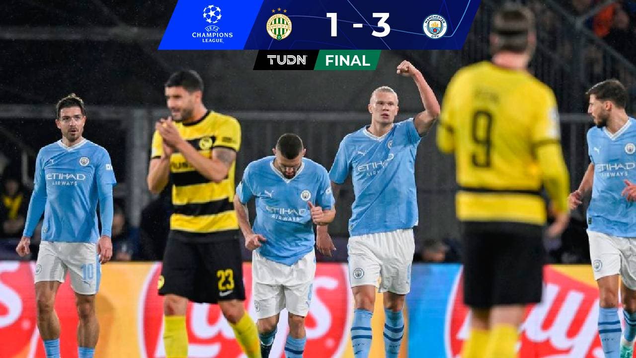Haaland se despierta y el Manchester City vence al Young Boys