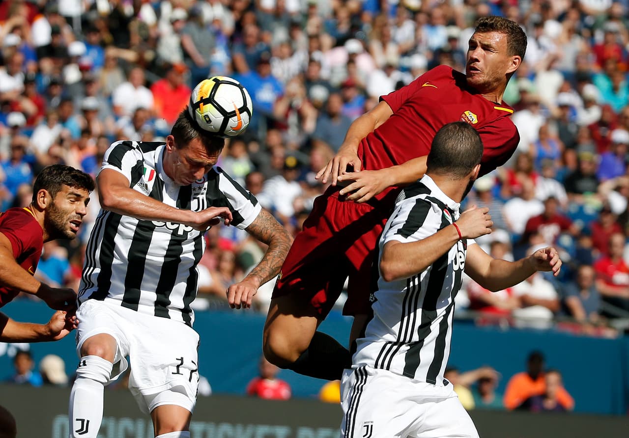 Mario Mandzukic y Edin Dzeko fueron los protagonistas de los goles en esta tarde calurosa, que sirvió para que ambos clubes cerraran su gira de International Champions Cup.