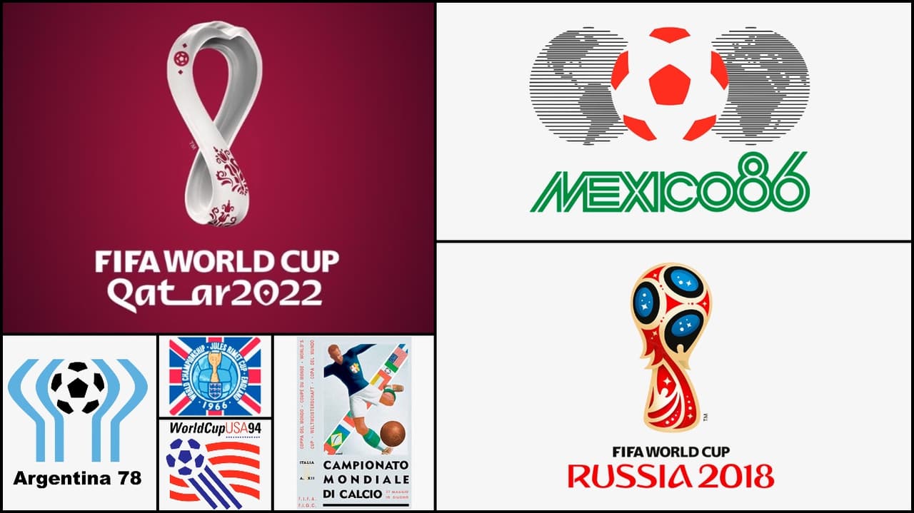 Los logos tratan de comunicar y tener algo representativo del país sede.