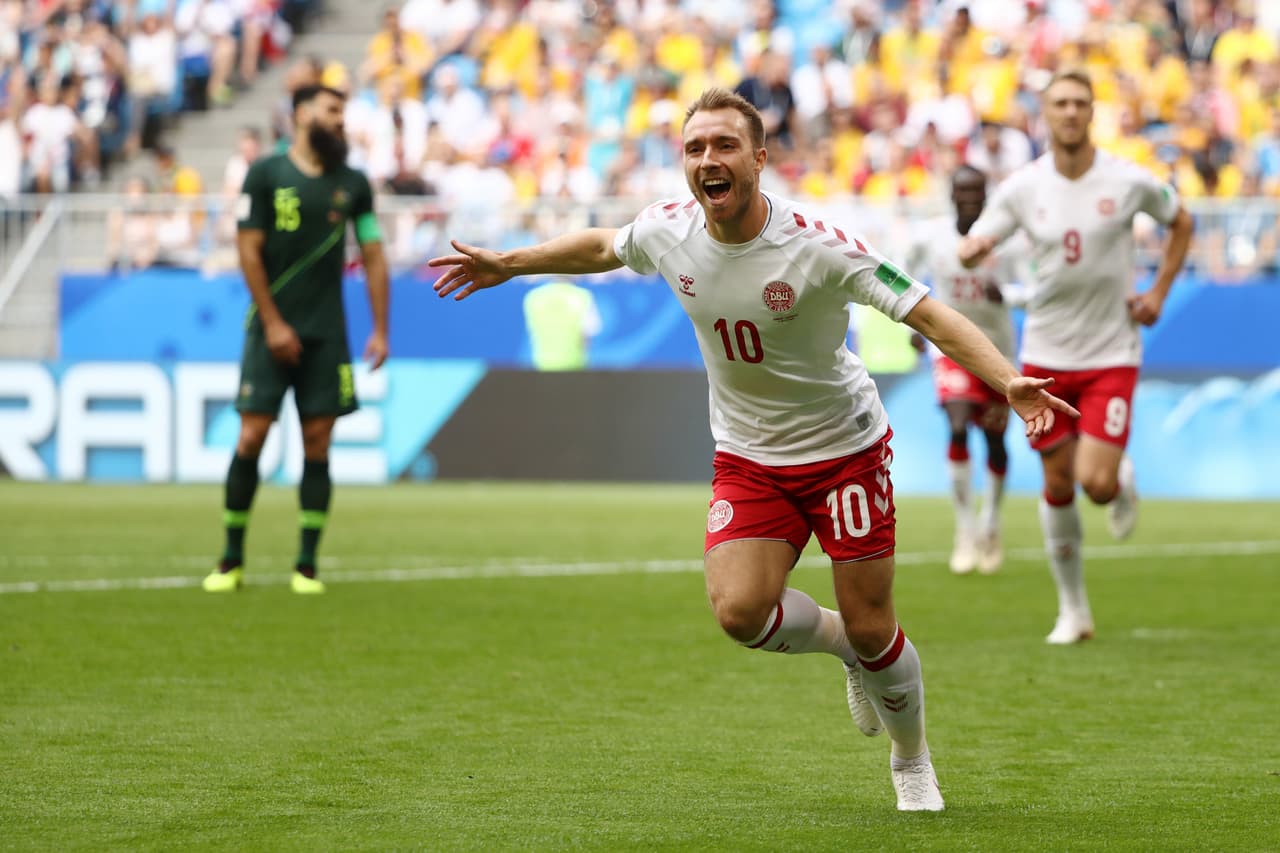 El jugador del Tottenham conectó la pelota de volea, con su pierna izquierda, y venció así a Mathew Ryan.
