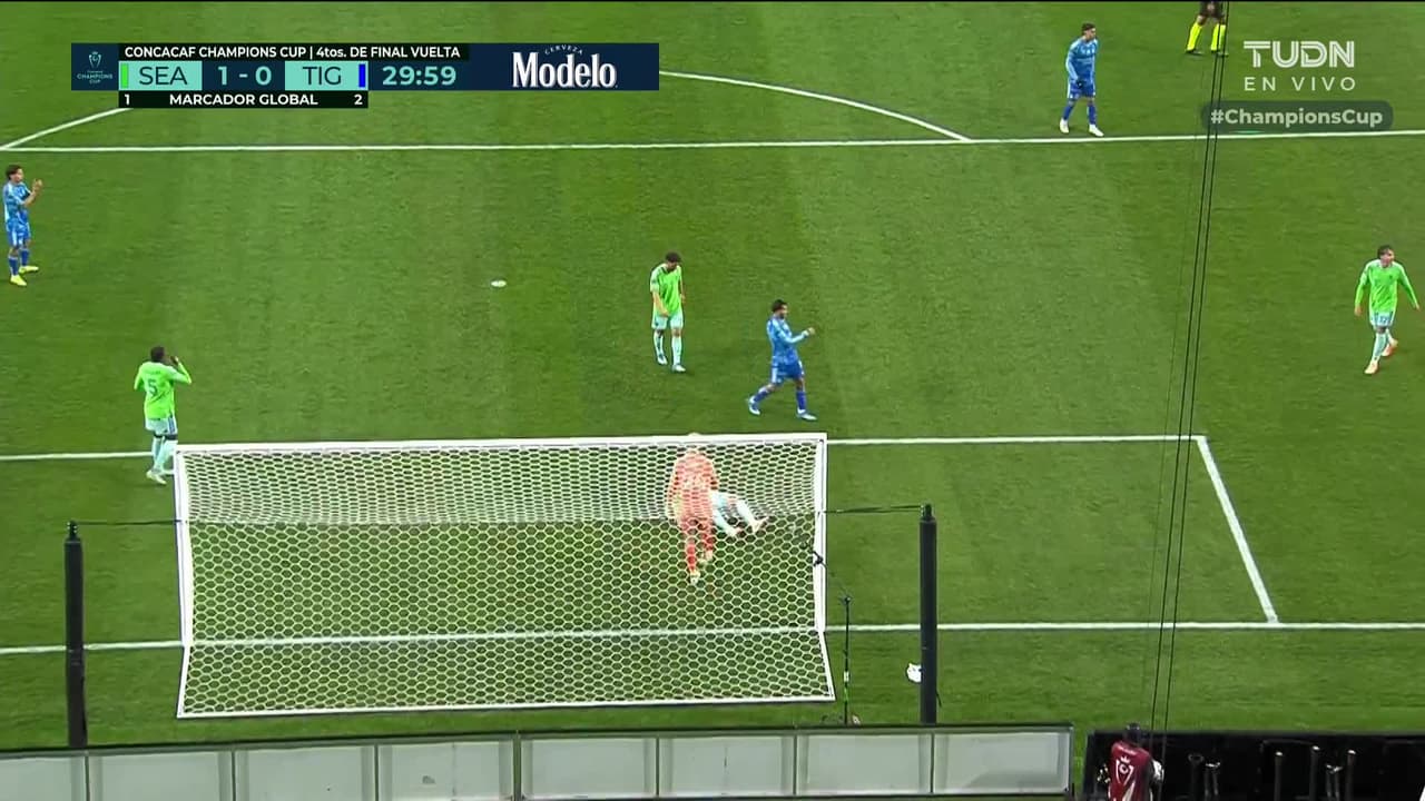 ¡GOL!  anota para Tigres. Joaquim