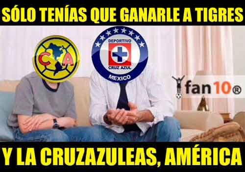 Las respectivas goleadas sufridas por América y Monterrey fueron el pretexto perfecto para que las redes sociales se llenaran de divertidos Memes. Aquí los mejores.