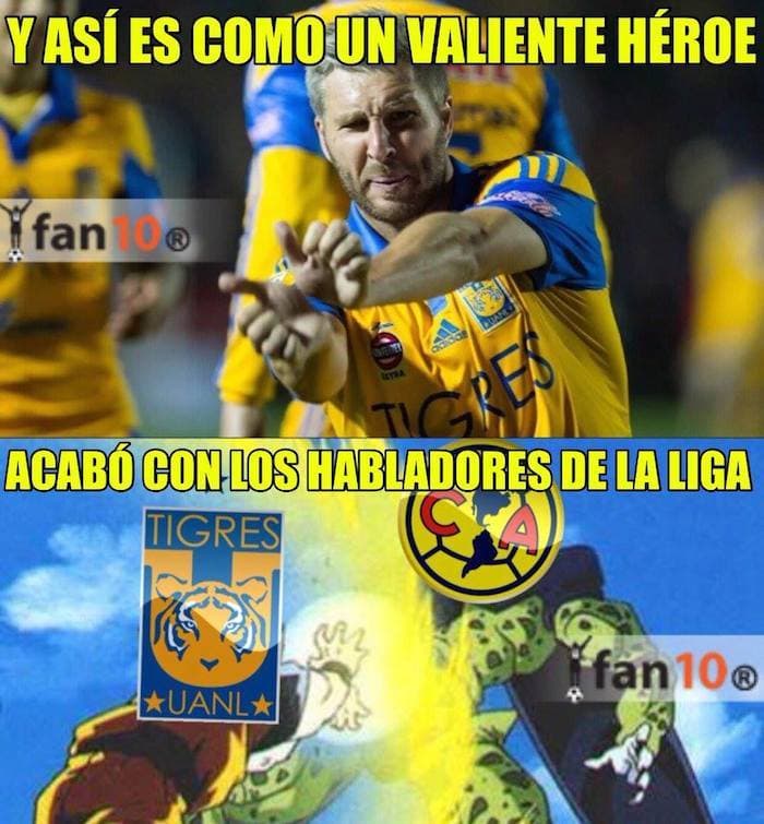 Las respectivas goleadas sufridas por América y Monterrey fueron el pretexto perfecto para que las redes sociales se llenaran de divertidos Memes. Aquí los mejores.