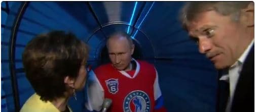 Vladimir Putin opina sobre Trump y el despido del director del FBI mientras juega hockey