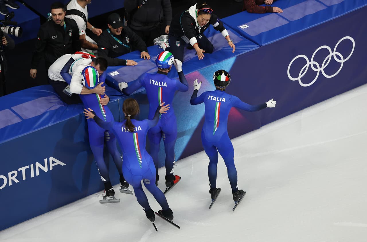 Juegos Olímpicos: ¡Otra medalla! Pietro Sighel entra de espaldas a la meta y le da a Italia el oro