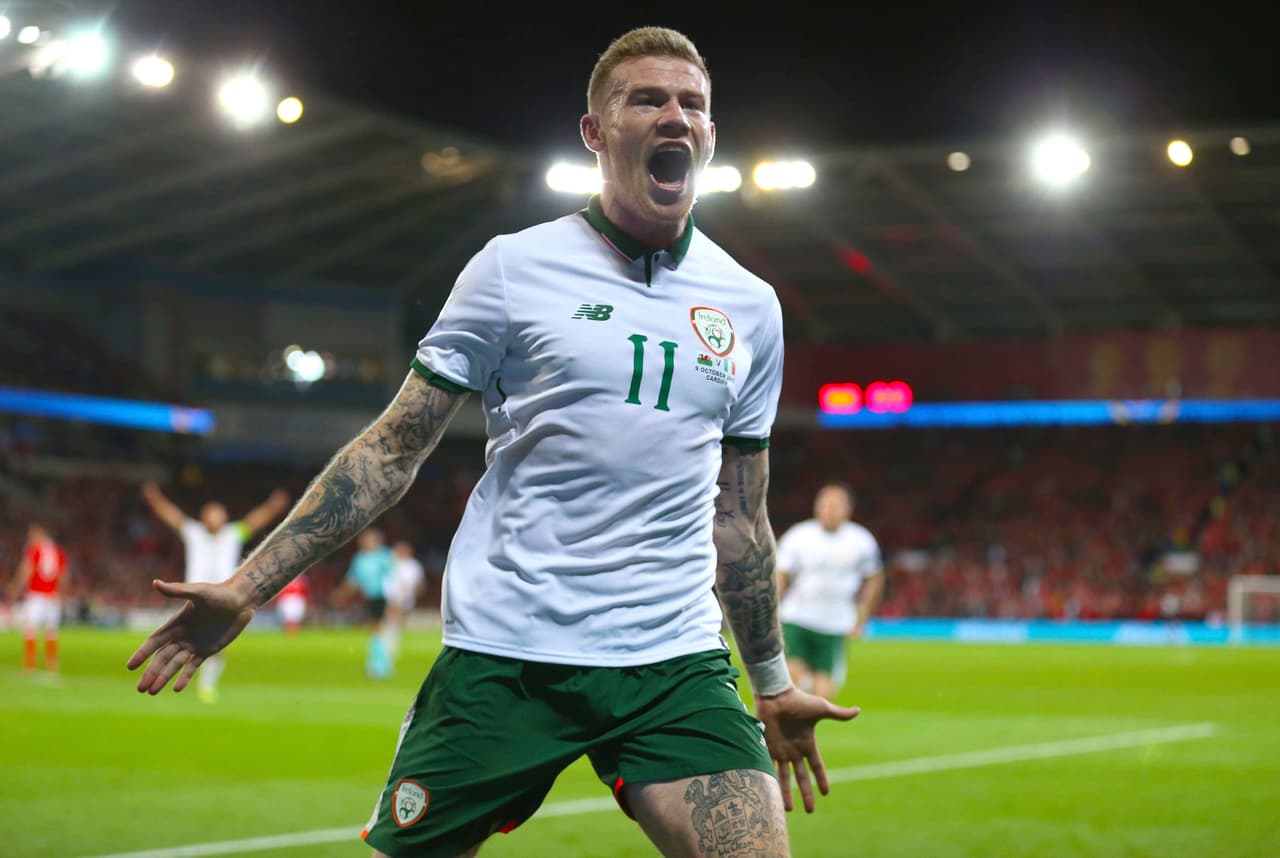 Sin embargo, al minuto 57, un error en salida de Gales fue muy bien aprovechado por Jeff Hendrick por la banda derecha.