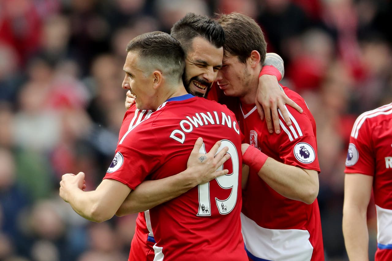 Premier League - La misma historia para el Middlesbrough, que tras ser campeón del Champioship la temporada anterior, nu pudo retener su lugar en Primera.