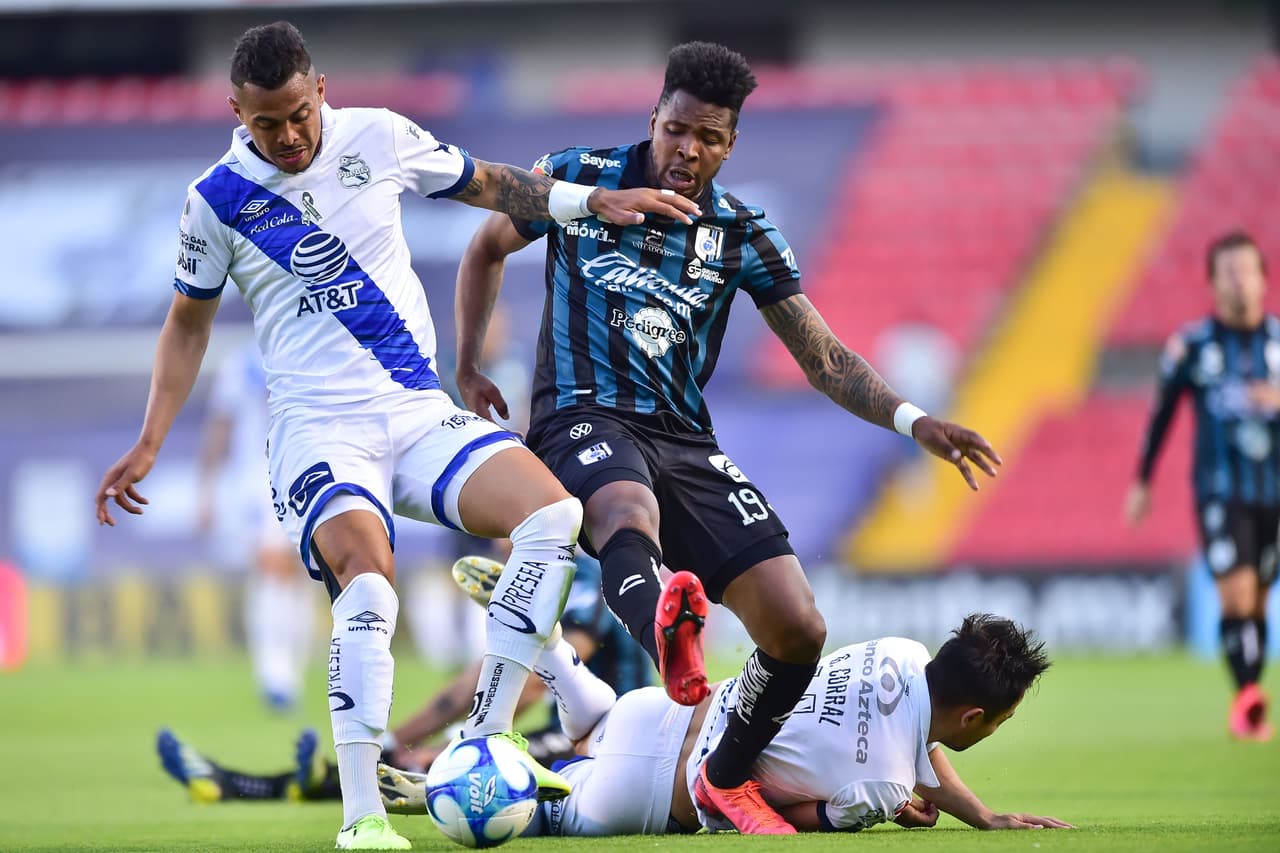 Con dos goles en la recta final del partido, Querétaro y Puebla deciden repartir puntos. Querétaro queda en la novena posición con 10 puntos y Puebla llega a la décima posición con 9 puntos.