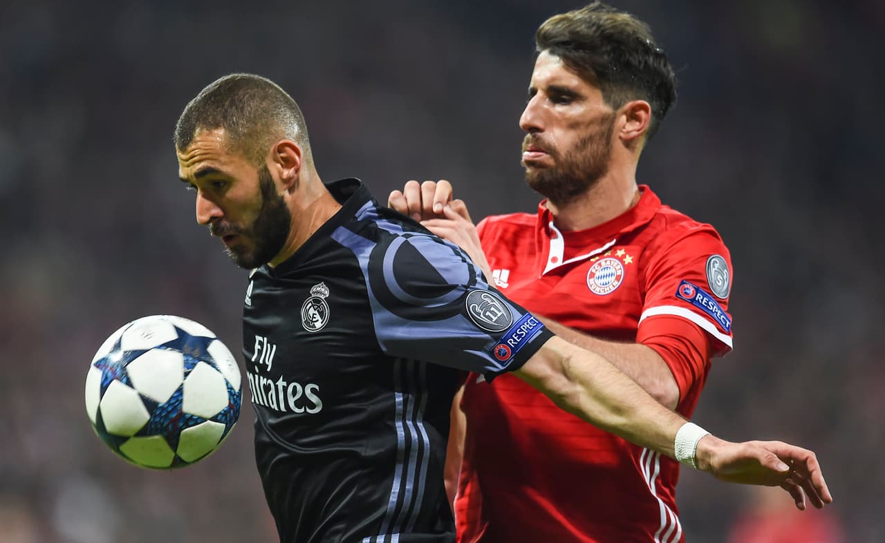 Bayern Munich aguantó en el comienzo del partido a Real Madrid y estuvo aplomado frente al poderoso español.