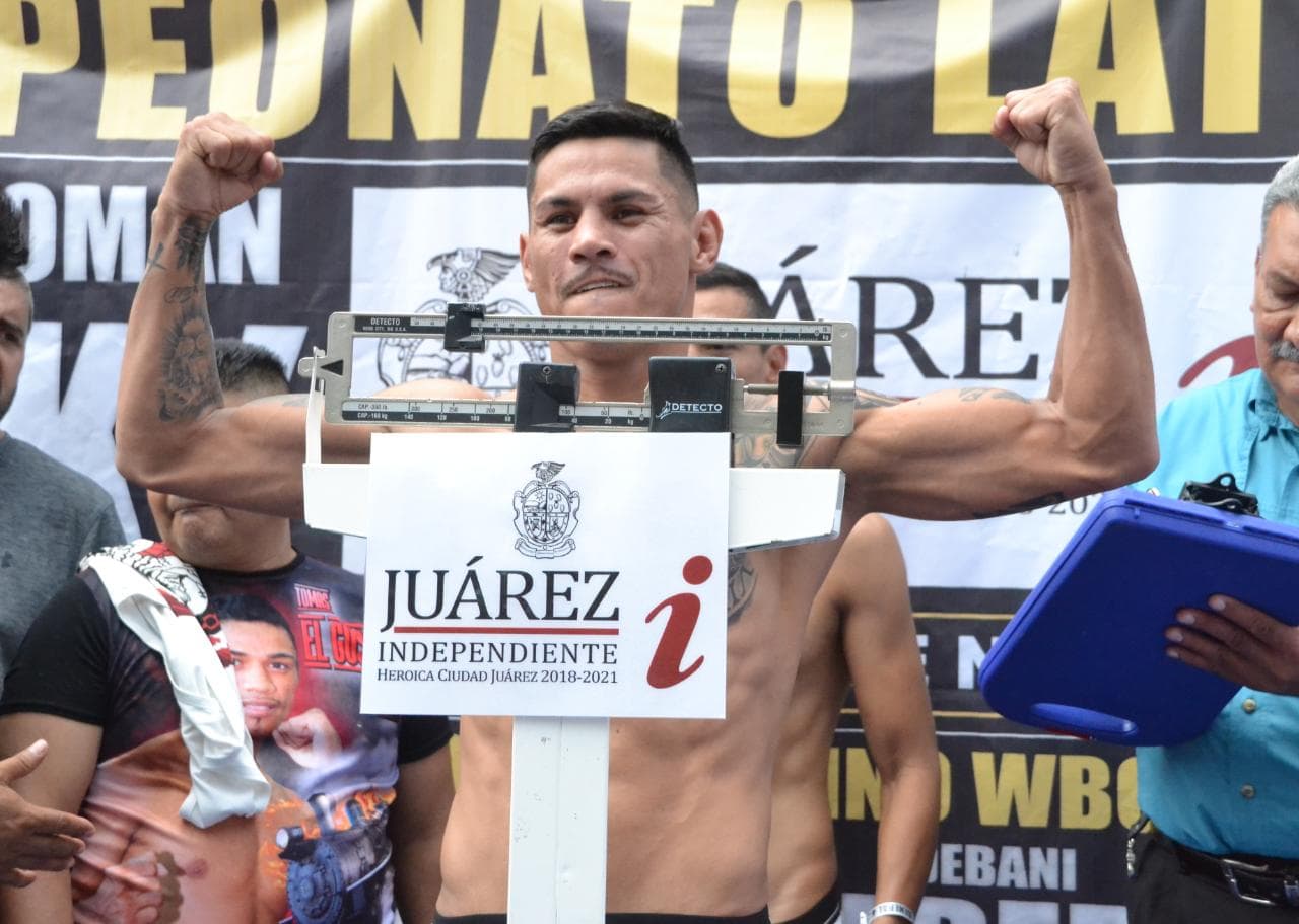 Listo el combate tras la ceremonia de pesaje con tres peleas de pronóstico reservado.