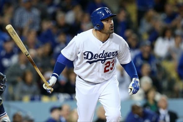 Adrián González hizo historia en las Grandes Ligas.