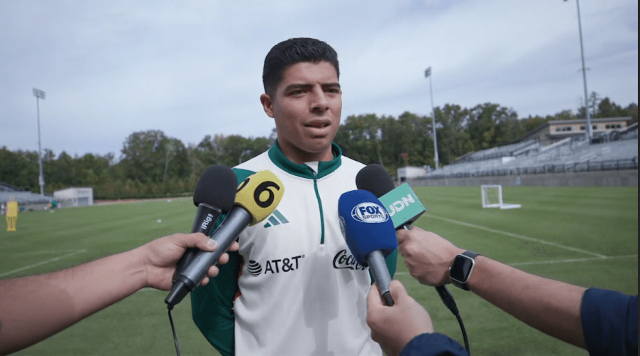 Víctor Guzmán habló de su lesión y falta de minutos que tuvo en Copa Oro