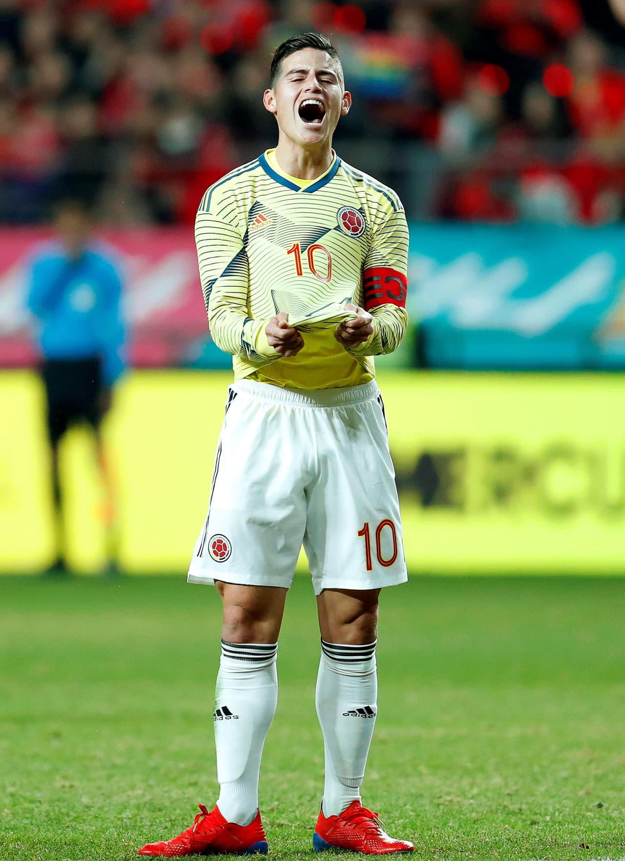 James y Falcao entraron en la segunda mitad y el equipo mejoró su presentación, aunque no llegó al gol del empate. El del Bayern tuvo varios remates de media distancia.