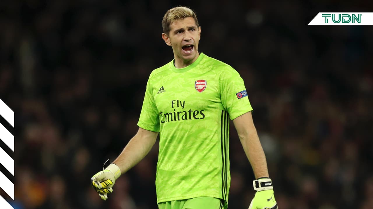 Emiliano Martínez, portero del Arsenal.