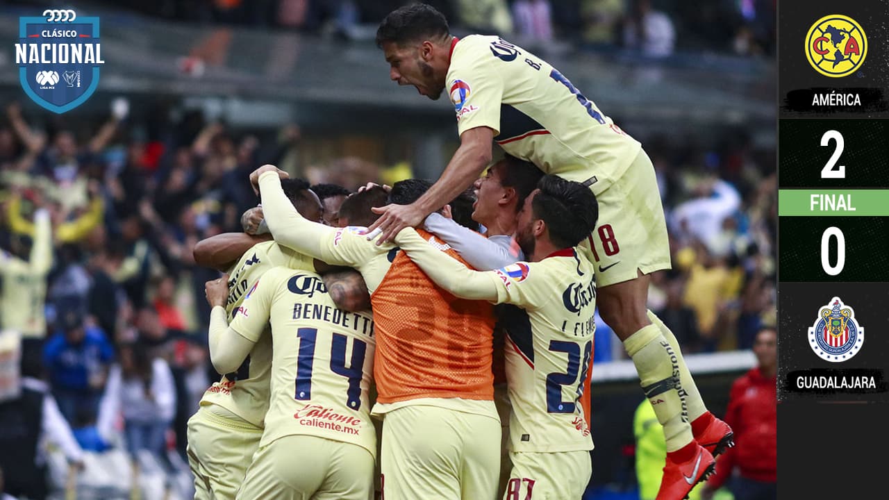 Mucho América para tan pocas Chivas: las Águilas eliminaron al Rebaño en la Copa MX