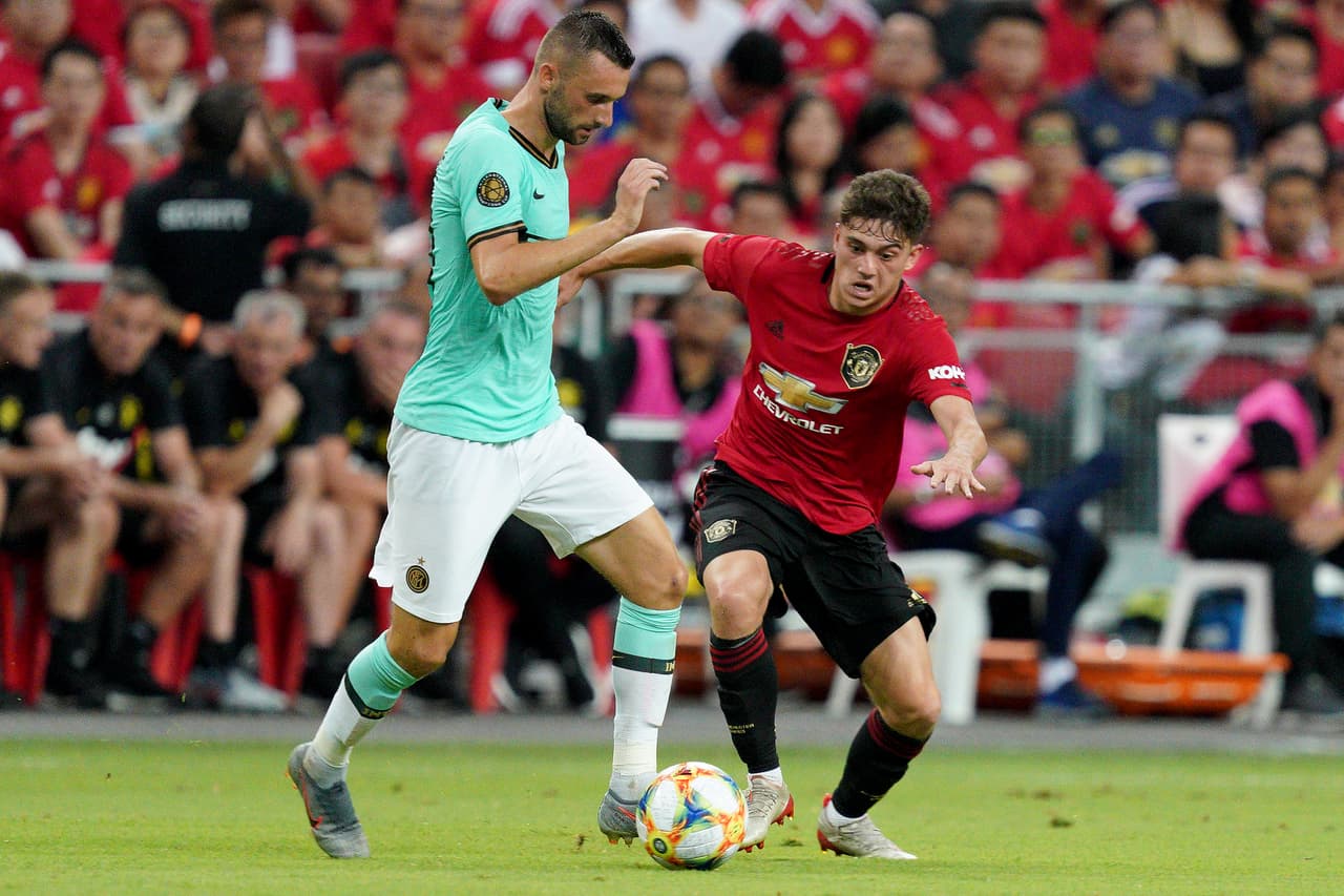 El Manchester United venció 1-0 al Inter de Milán con gol de Mason Greenwood en la International Champions Cup.