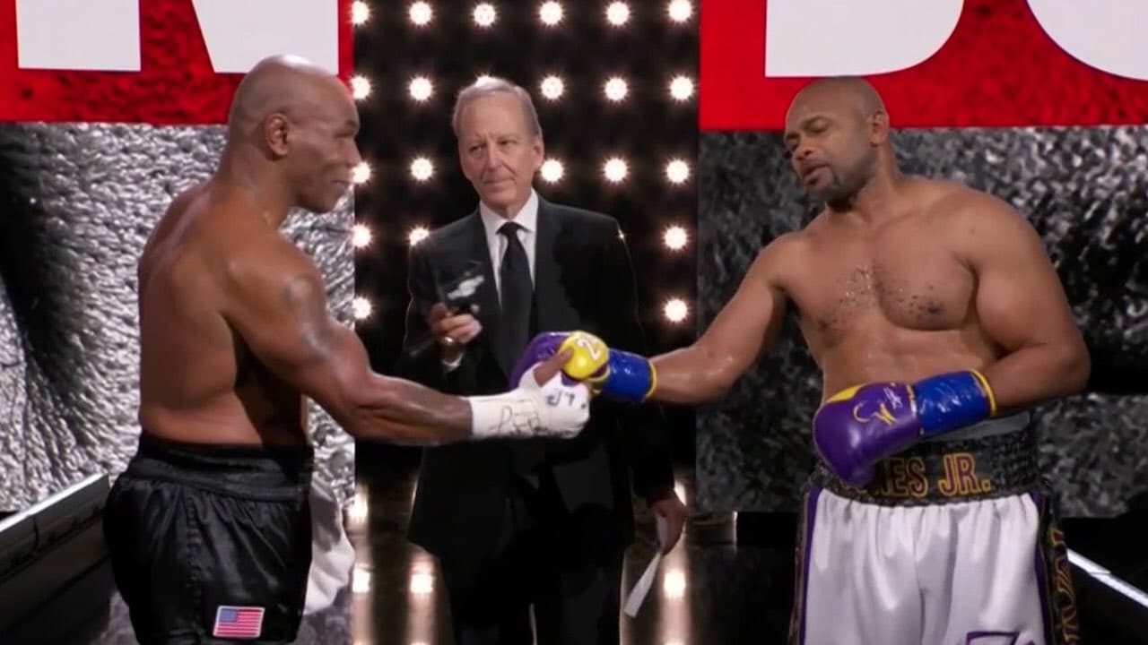 Mike Tyson y Roy Jones Jr dan gran batalla en exhibición
