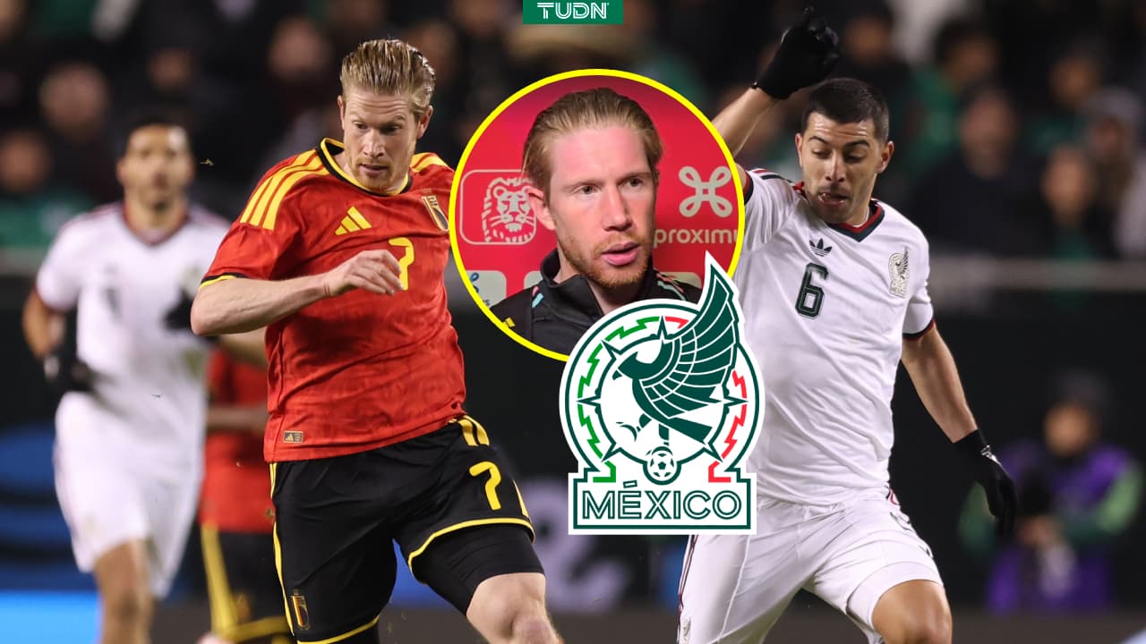 Kevin De Bruyne elogia a la Selección Mexicana de cara al Mundial 2026