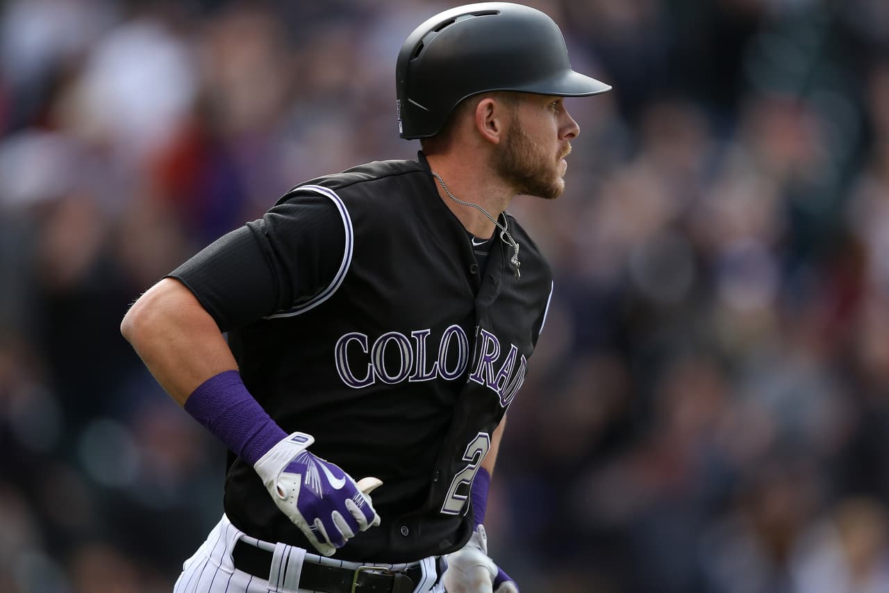 Trevor Story conecta su séptimo jonrón en triunfo de Rockies sobre Padres