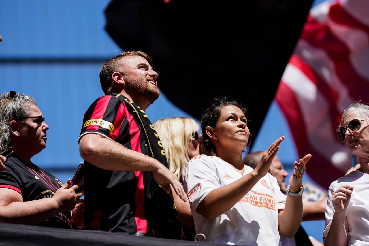 Frente a más de 40 mil espectadores en el Mercedes-Benz Stadium Atlanta United igualó 2-2 frente a Nashville SC.