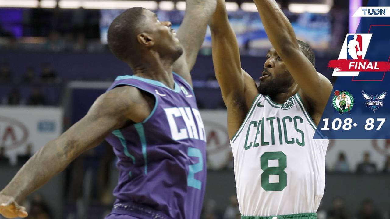 Celtics gana a Hornets en regreso de Walker a Charlotte