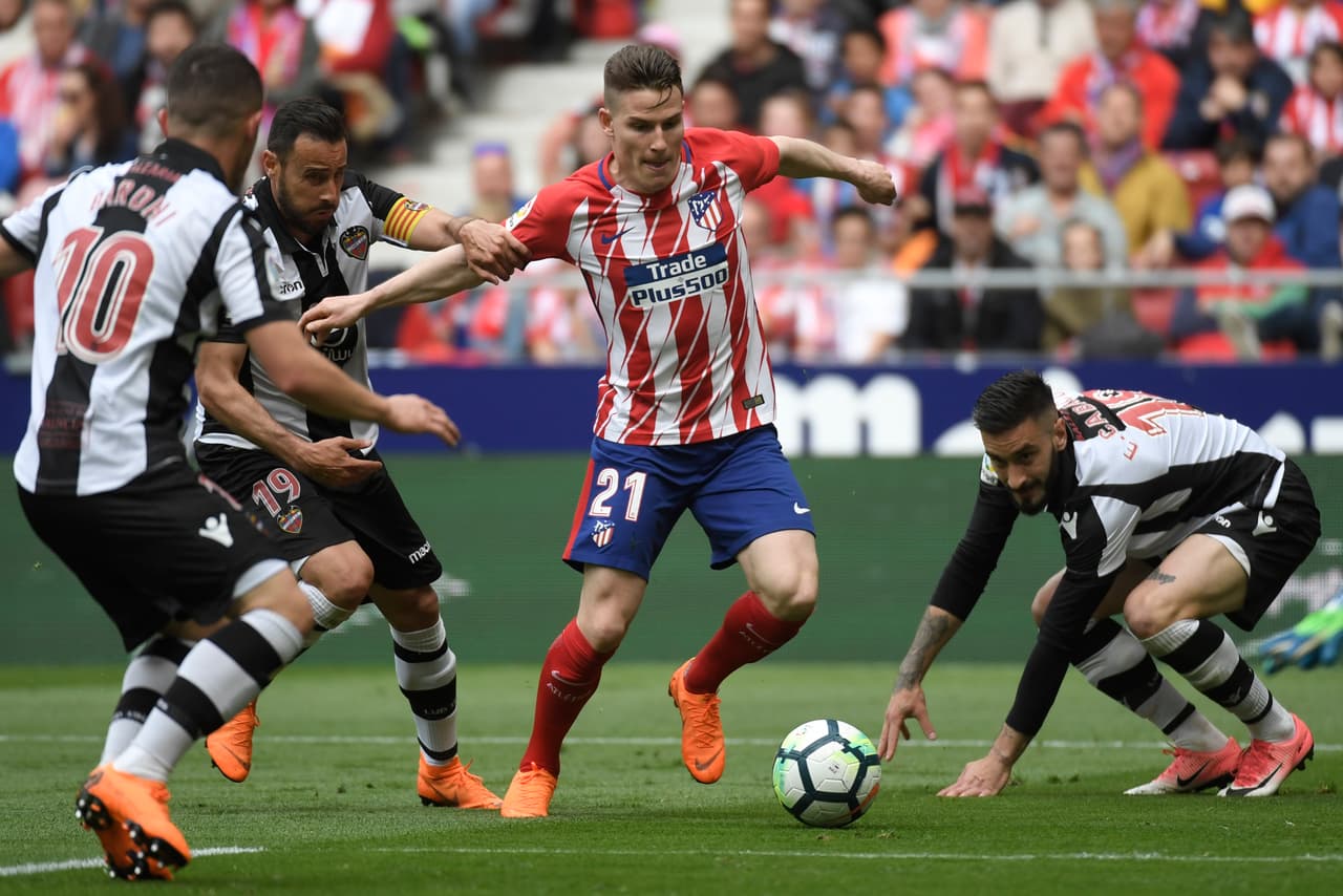Los 'colchoneros' se afianzan en la segunda posición en La Liga, sólo detrás del Barcelona que tiene el título practicamente en la bolsa.