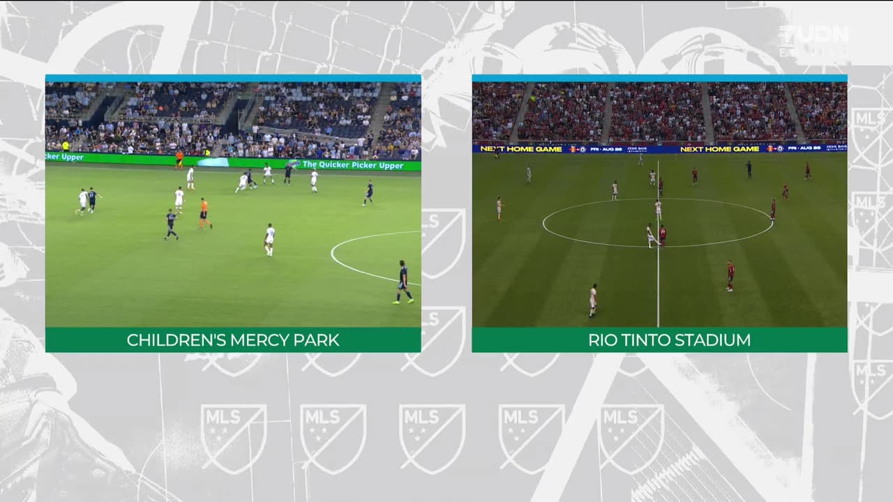 Arranca el partido y la pelota está en juego.