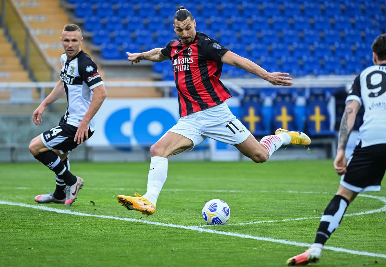 Las miradas estaban puestas sobre Zlatan, quien a sus 39 años registra 17 goles en la temporada, 15 en la Serie A.