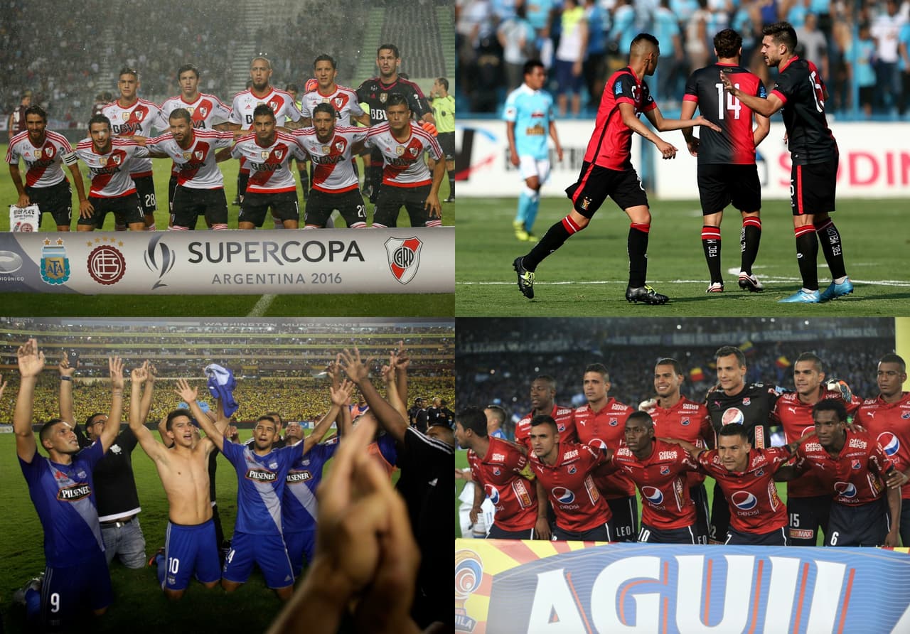 El Grupo 3 ya está completo y lo conforman River Plate (ARG), Melgar (PER), Emelec (ECU) e Independiente Medellín (COL).