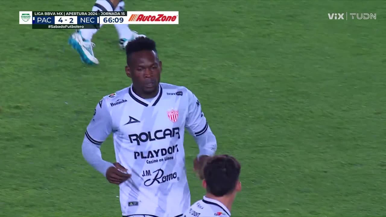 ¡Otro zapatazo de Cambindo! Necaxa se acerca de nuevo