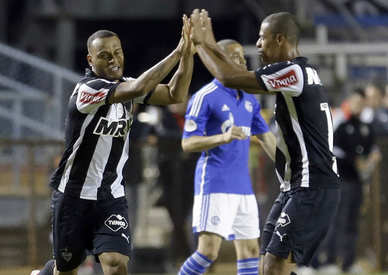 Atlético Mineiro goleó al Schalke 04