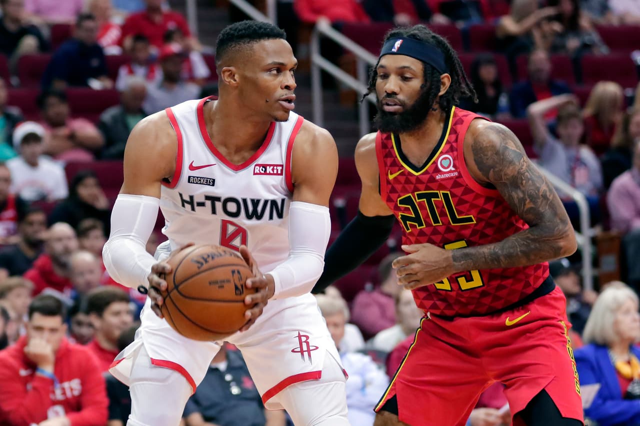 (13-6) Houston Rockets 
<b>158-111</b> Atlanta Hawks (4-16)