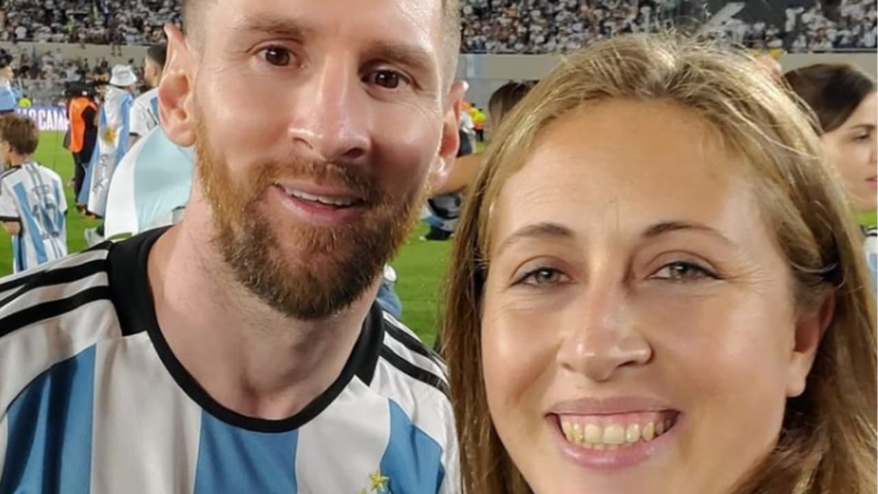 Lionel Messi corrige a aficionada que le pedía una foto: “Es video, es video”