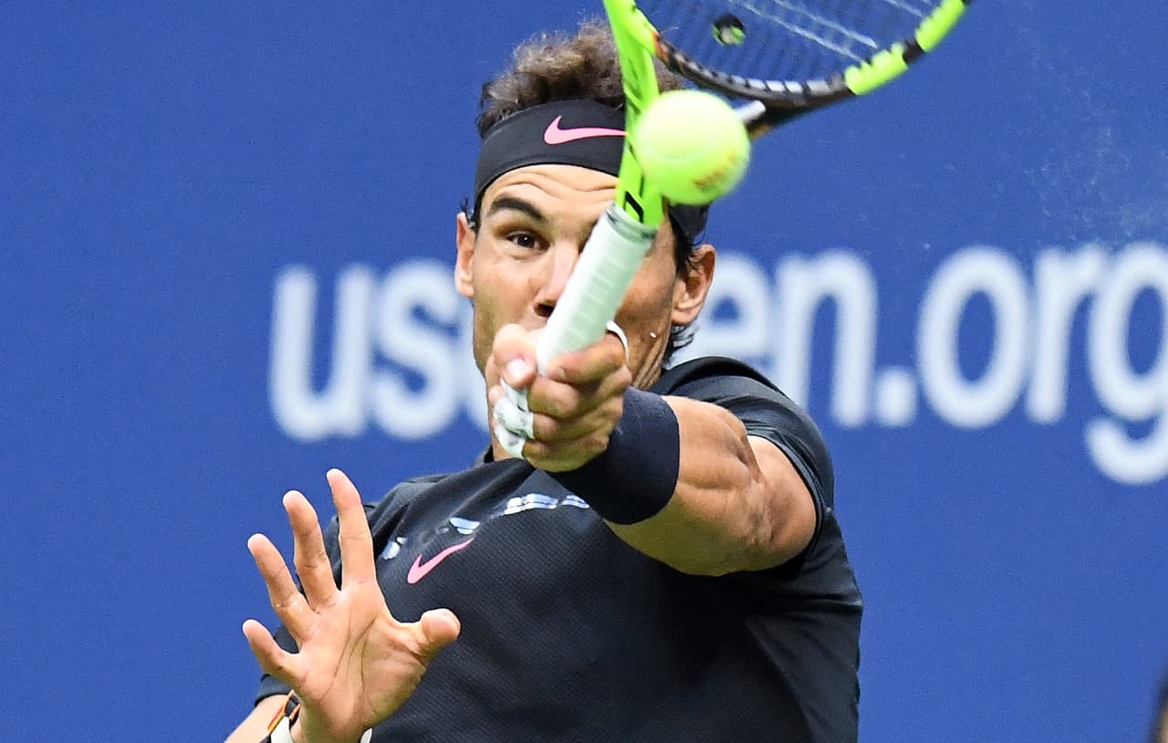 Durante el partido, Rafael Nadal logró 30 tiros ganadores por 32 de Kevin Anderson. Muy parejos en esta categoría.