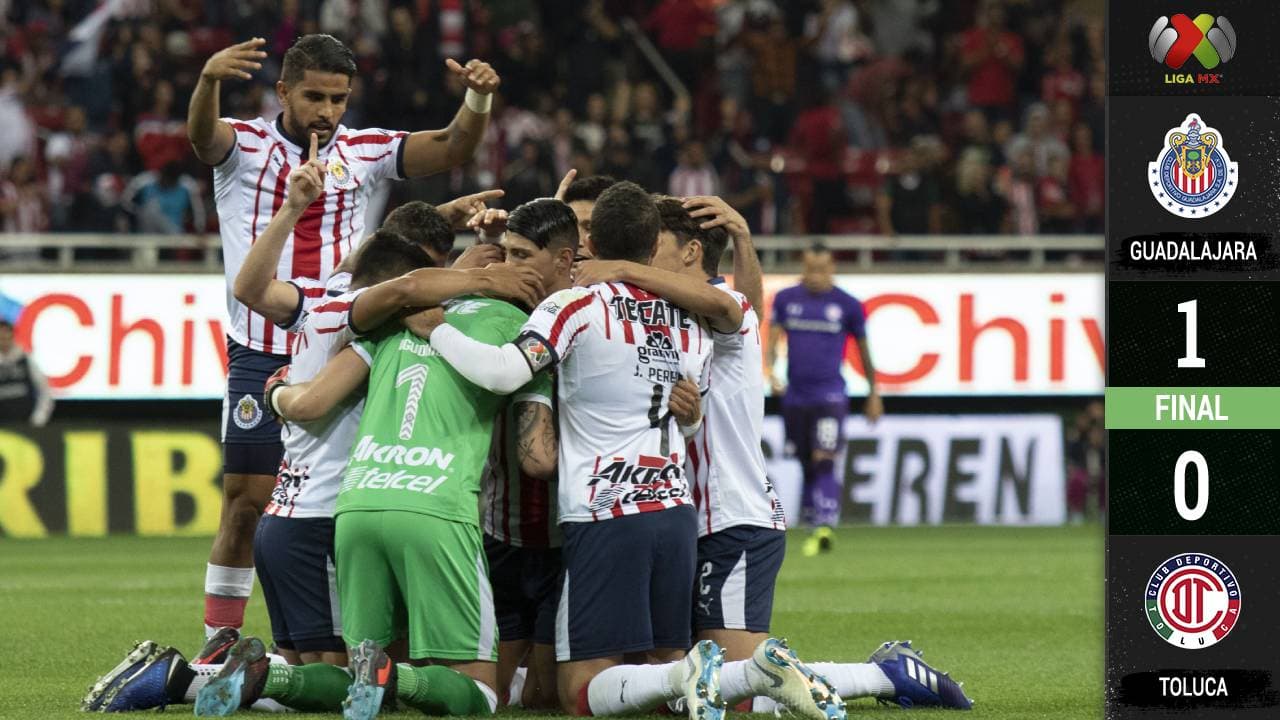 En medio de polémica con el VAR, Chivas se impuso a Toluca