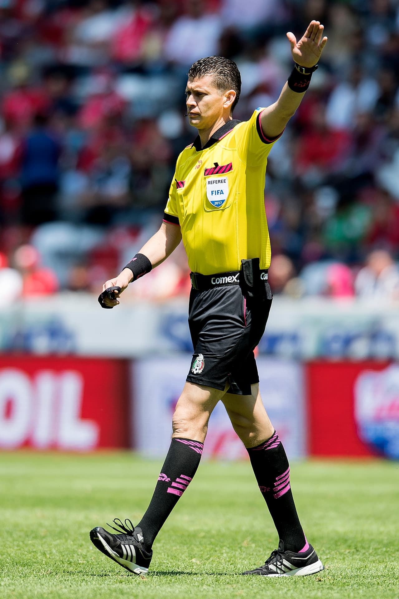 Erick Yair Miranda, árbitro central, tuvo un partido ríspido y con jugadas muy cerradas, las cuales resolvió de buena manera.