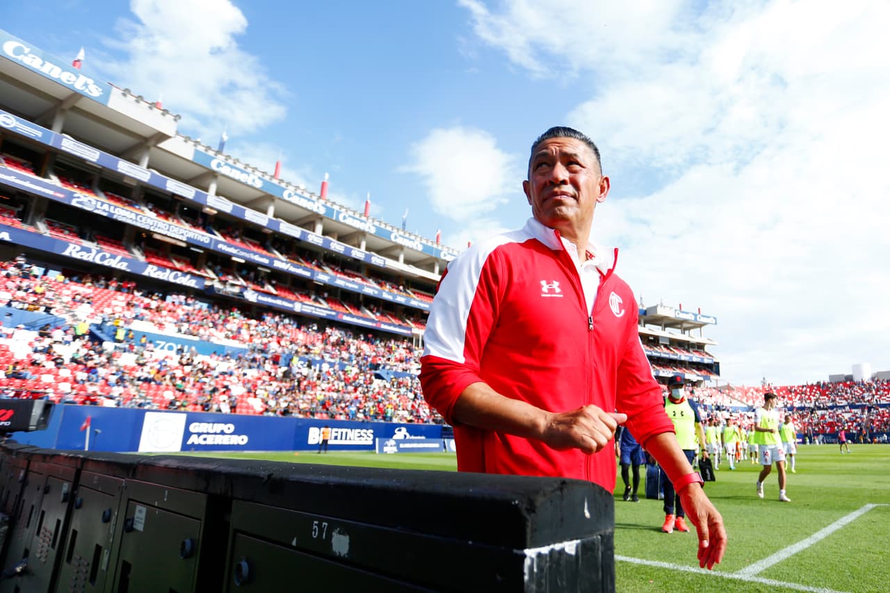 Ambriz señala que en Toluca tocará "volver a la humildad" tras derrota en San Luis