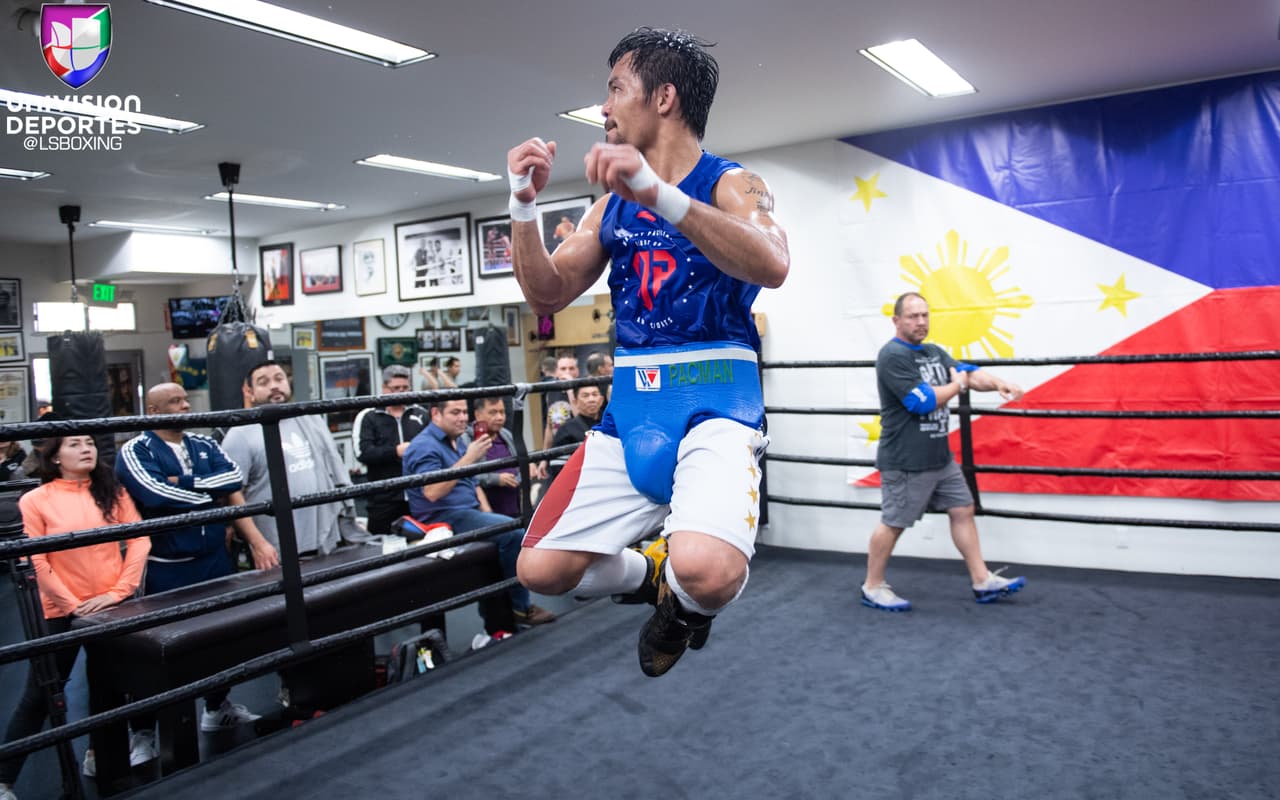 Manny Pacquiao y Adrien Broner se enfrentarán el sábado 19 de enero en el MGM Grand de Las Vegas por la faja AMB wélter del filipino.