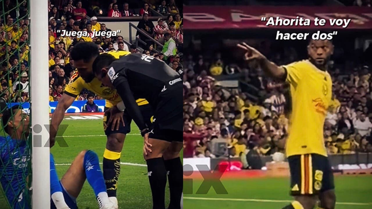 Miguel Borja le advirtió al Tala Rangel que le haría dos goles en el Clásico Nacional