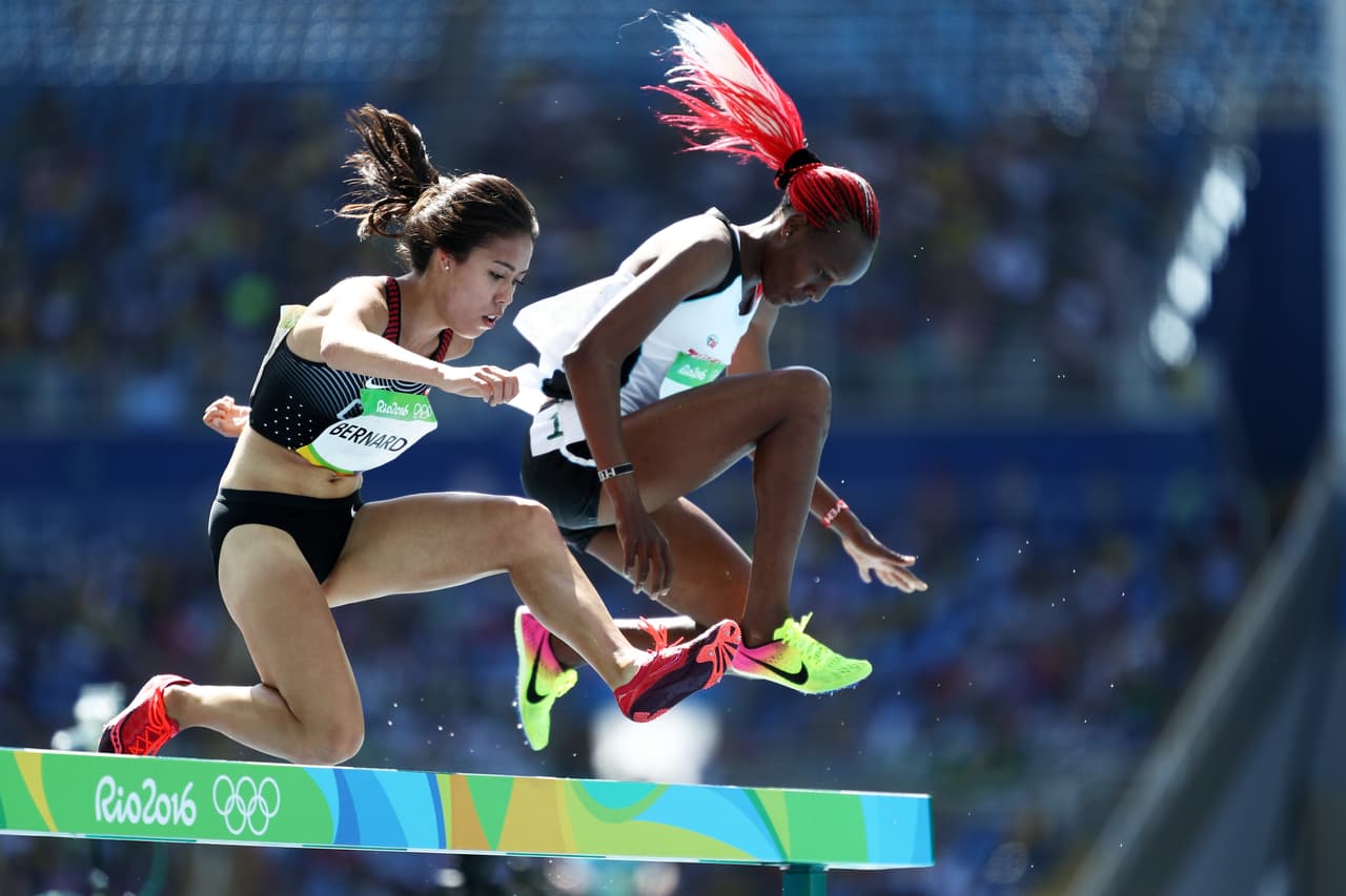 Las modas olímpicas están a la orden del dia, el color fuego del cabello es imposible de ignorar.