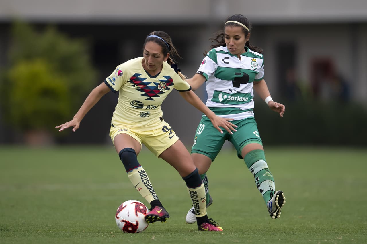 ¡Partidazo en Coapa! Duelo de poder a poder entre el América y las Guerreras del Santos Femenil que nos deleitó con una feria de goles.