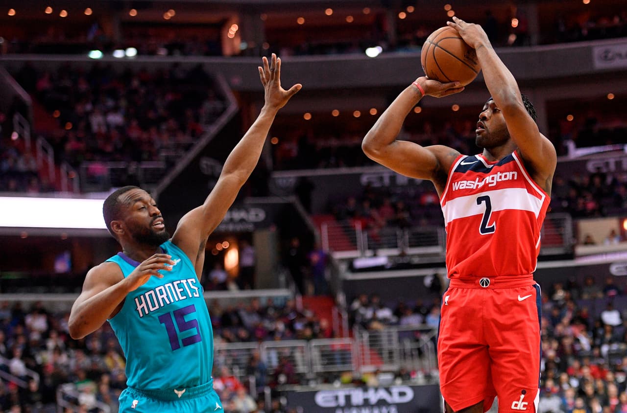 John Wall: El base de Washington es la figura del equipo y espera llevar lejos a los Wizards con el apoyo de Beal, Gortat y Morris.
<br>