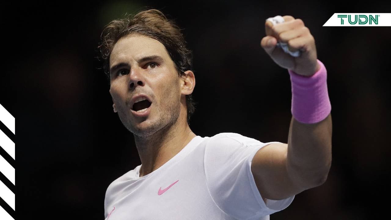 Reacción extraordinaria de Rafael Nadal en Londres